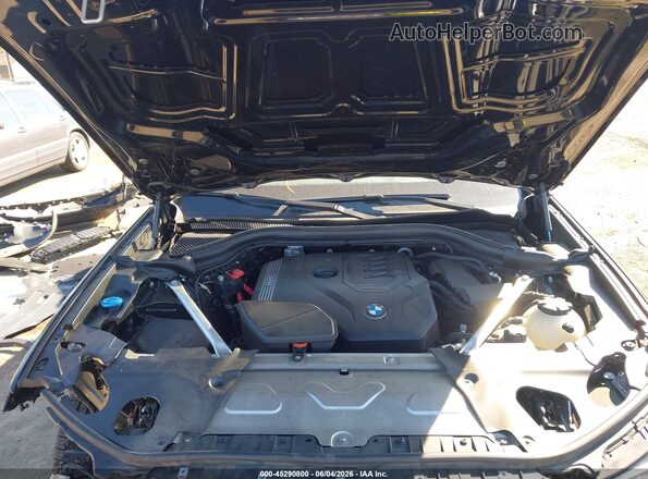 WBX57DP00NN181550 2022 BMW X3 Black Հետևի տեսք