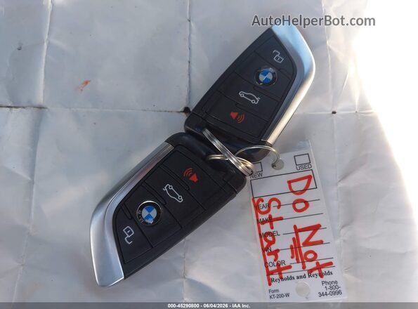 WBX57DP00NN181550 2022 BMW X3 Black Առջևի վահանակի տեսք