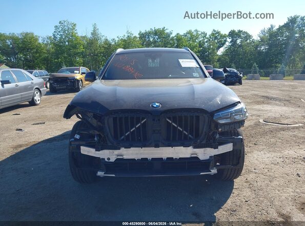 WBX57DP00NN181550 2022 BMW X3 Black Սալոնի հետևի տեսք