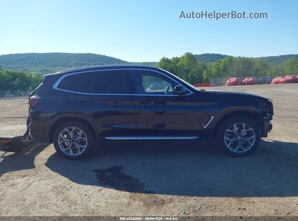 WBX57DP00NN181550 2022 BMW X3 Black Սալոնի 360 աստիճան տեսք