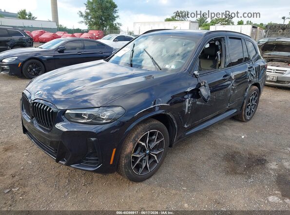 WBX57DP00RN282738 2024 BMW X3 Black Vista tres cuartos delantera izquierda