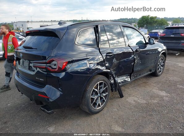 WBX57DP00RN282738 2024 BMW X3 Black Trasero derecho