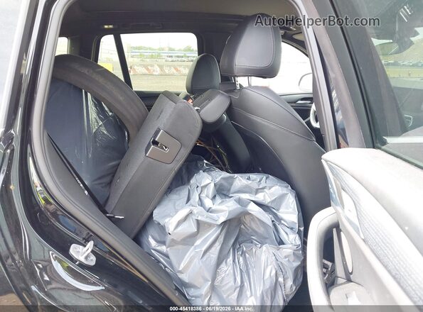 WBX57DP01RN256617 2024 BMW X3 Black VIN კოდის სტიკერის ხედი