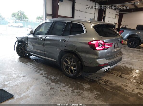 WBX57DP01RN261266 2024 BMW X3 Gray Trasero izquierdo