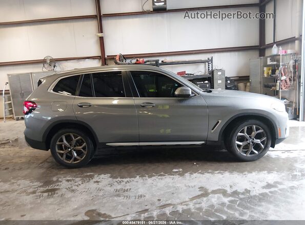 WBX57DP01RN261266 2024 BMW X3 Gray Vista interior de 360 grados