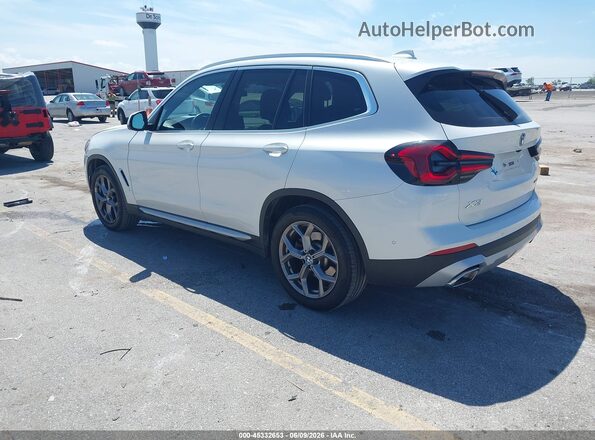 WBX57DP02RN278478 2024 BMW X3 Белый Задняя левая четверть