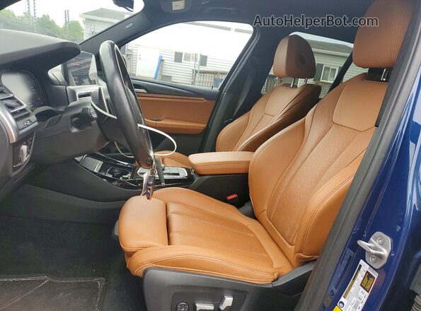 WBX57DP03NN173992 2022 BMW X3 Blue Սալոնի դիմացի տեսք