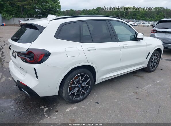 WBX57DP05RN267622 2024 BMW X3 White Задня права чверть
