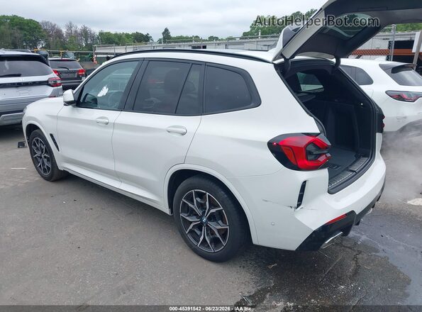 WBX57DP05RN267622 2024 BMW X3 White Задня ліва чверть