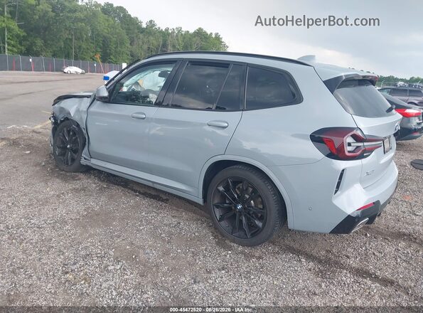 WBX57DP05RN304720 2024 BMW X3 Gray Задня ліва чверть