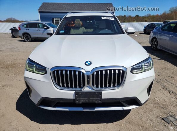 WBX57DP06RN251557 2024 BMW X3 White წინა ხედი