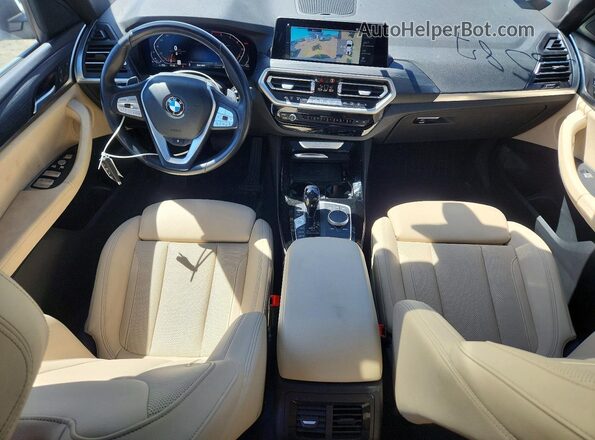 WBX57DP06RN251557 2024 BMW X3 White წინა პანელის ხედი