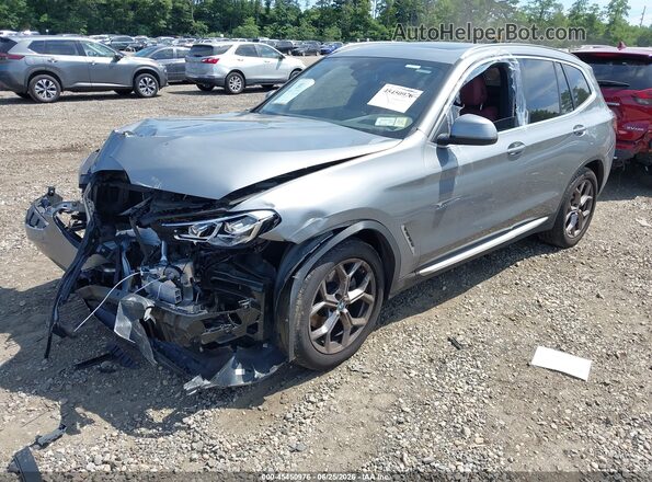 WBX57DP07PN247479 2023 BMW X3 Серый Передняя левая четверть