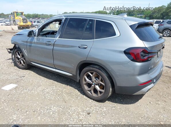 WBX57DP07PN247479 2023 BMW X3 Серый Задняя левая четверть