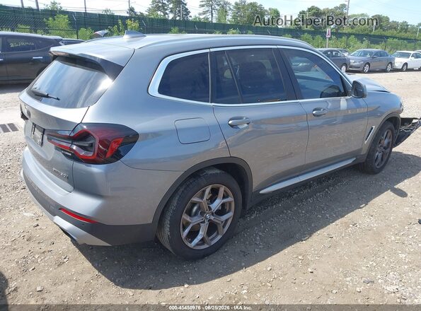 WBX57DP07PN247479 2023 BMW X3 Серый Задняя правая четверть