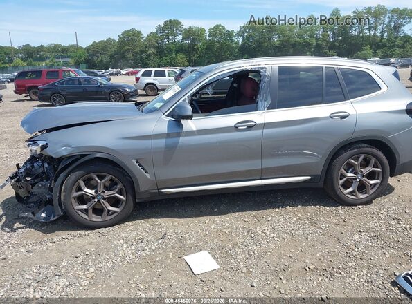 WBX57DP07PN247479 2023 BMW X3 Серый Вид задней части салона