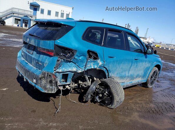 WBX73EF00S5192328 2025 BMW X1 Teal Tył prawy