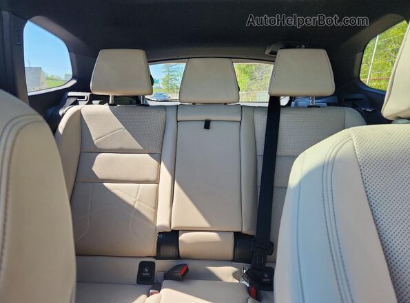 WBX73EF01P5Y22817 2023 BMW X1 White Вид задніх сидінь