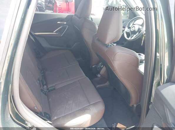 WBX73EF03S5137159 2025 BMW X1 Green VIN sticker view