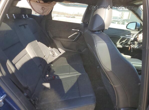 WBX73EF08R5Z06426 2024 BMW X1 Blue Rear interior view