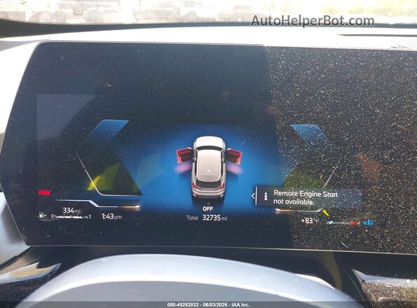 WBX73EF08R5Z52838 2024 BMW X1 White Հետևի նստատեղերի տեսք