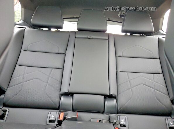 WBX73EF08S5083907 2025 BMW X1 White Rear seats view