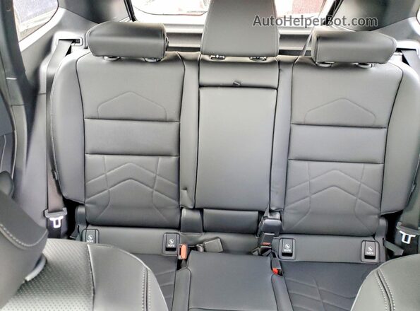 WBX73EF08T5537302 2026 BMW X1 Black Rear seats view