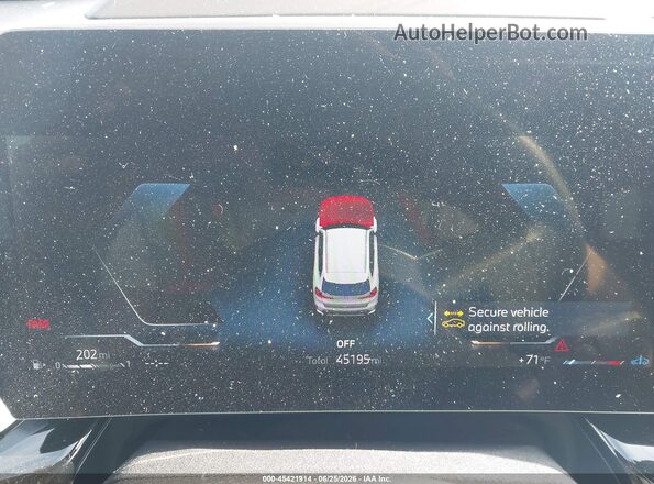WBX73EF09P5X67226 2023 BMW X1 White Rear seats view