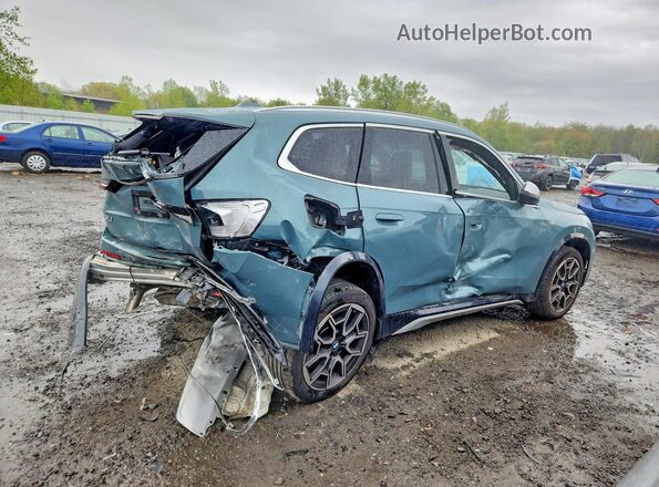 WBX73EF09R5Y38413 2024 BMW X1 Green Задня права чверть
