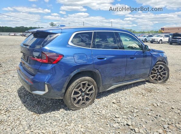 WBX73EF0XR5Z08274 2024 BMW X1 Blue Rear right