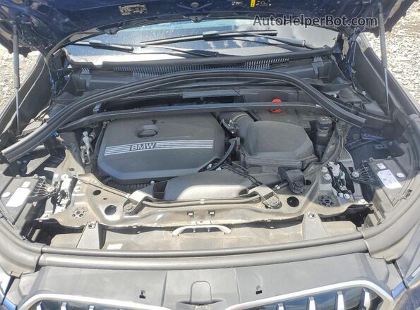 WBX73EF0XR5Z08274 2024 BMW X1 Blue Rear interior view