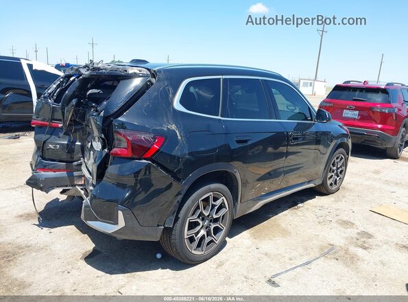 WBX73EF0XS5041772 2025 BMW X1 Black Задня права чверть