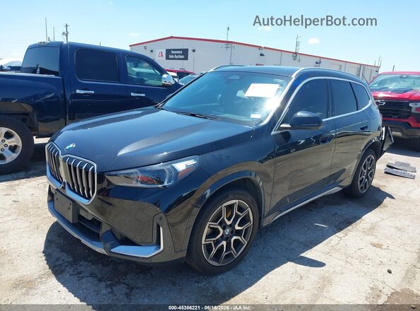 WBX73EF0XS5041772 2025 BMW X1 Black Передня ліва чверть