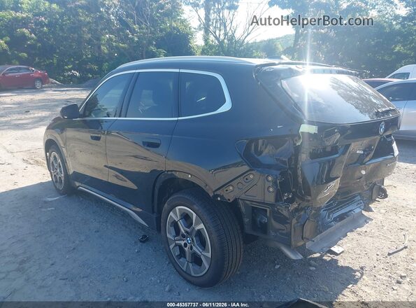 WBX73EF0XS5088283 2025 BMW X1 Черный Задняя левая четверть