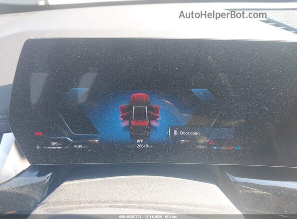 WBX73EF0XS5088283 2025 BMW X1 Черный Вид задних сидений