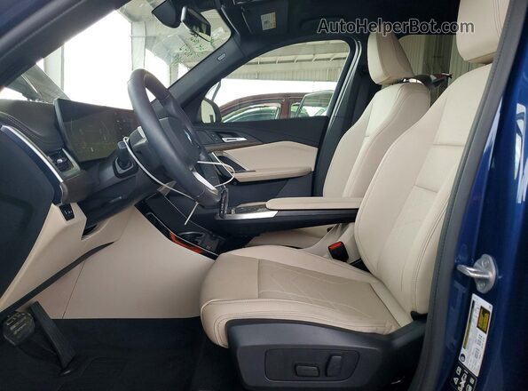 WBX73EF0XS5250882 2025 BMW X1 Blue Front interior view