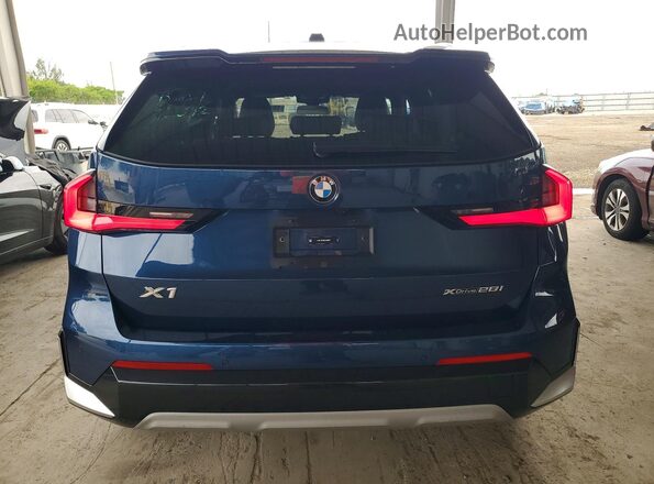 WBX73EF0XS5250882 2025 BMW X1 Blue Rear view