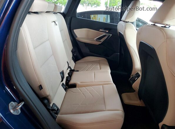 WBX73EF0XS5250882 2025 BMW X1 Blue Rear interior view