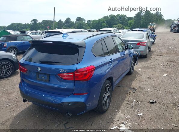WBXHT3C30G5E48615 2016 BMW X1 Blue უკანა მარჯვენა