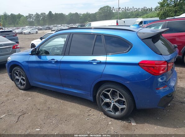 WBXHT3C30G5E48615 2016 BMW X1 Blue სალონის 360-გრადუსიანი ხედი