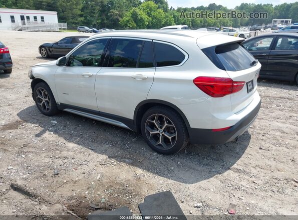 WBXHT3C30G5E53412 2016 BMW X1 White Задня ліва чверть