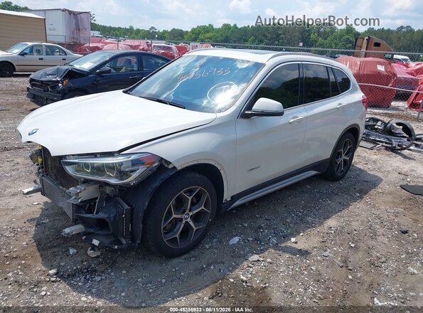 WBXHT3C30G5E53412 2016 BMW X1 White Передня ліва чверть