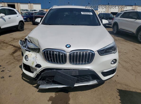WBXHT3C30H5F75396 2017 BMW X1 White წინა ხედი