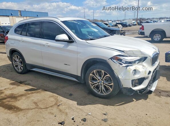 WBXHT3C30H5F75396 2017 BMW X1 White წინა მარჯვენა