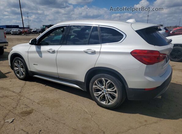 WBXHT3C30H5F75396 2017 BMW X1 White უკანა მარცხენა