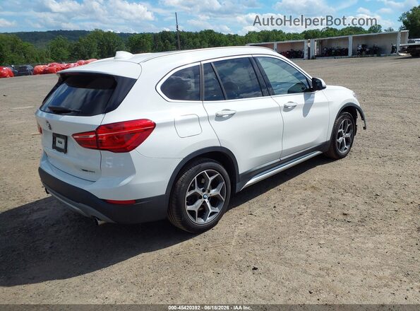 WBXHT3C31J3H30006 2018 BMW X1 White Задня права чверть
