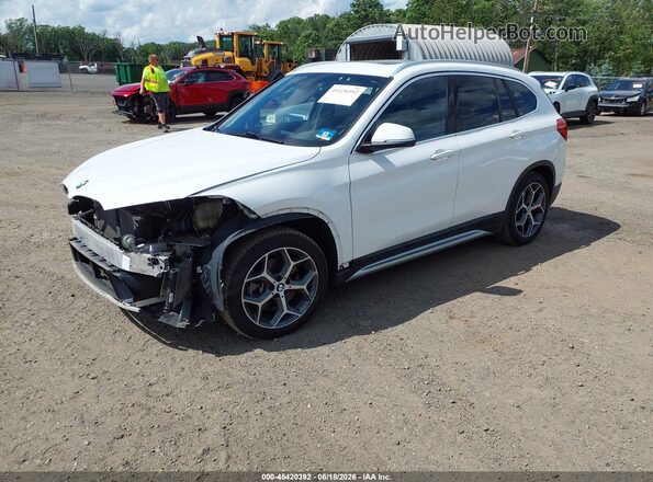 WBXHT3C31J3H30006 2018 BMW X1 White Передня ліва чверть