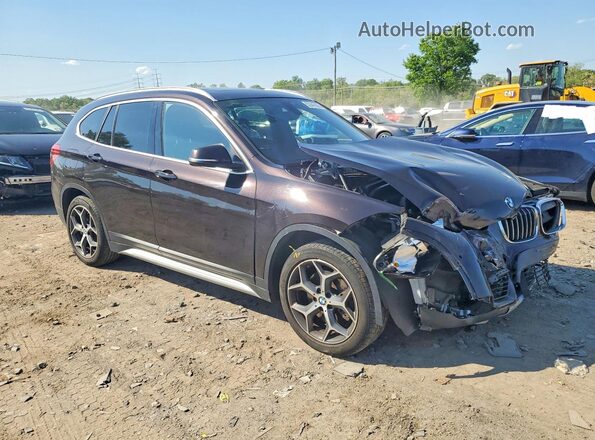 WBXHT3C31J5L33719 2018 BMW X1 Brown Передня права чверть