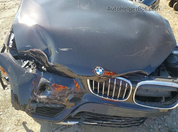 WBXHT3C31J5L33719 2018 BMW X1 Brown Вид підкапотного простору
