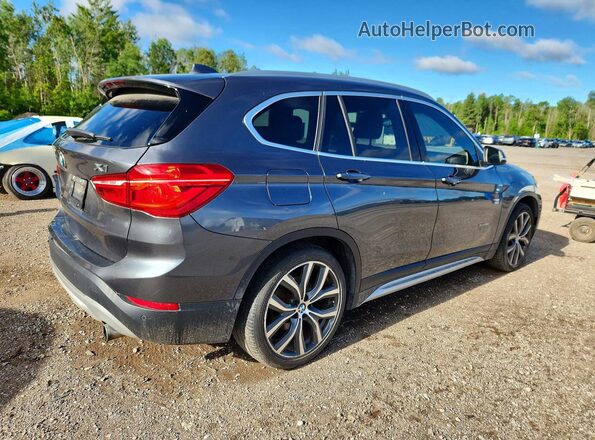 WBXHT3C32G5E53881 2016 BMW X1 Gray Հետևի աջ